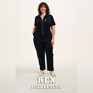 New Lucy & Yak Rex black jumpsuit US 12P